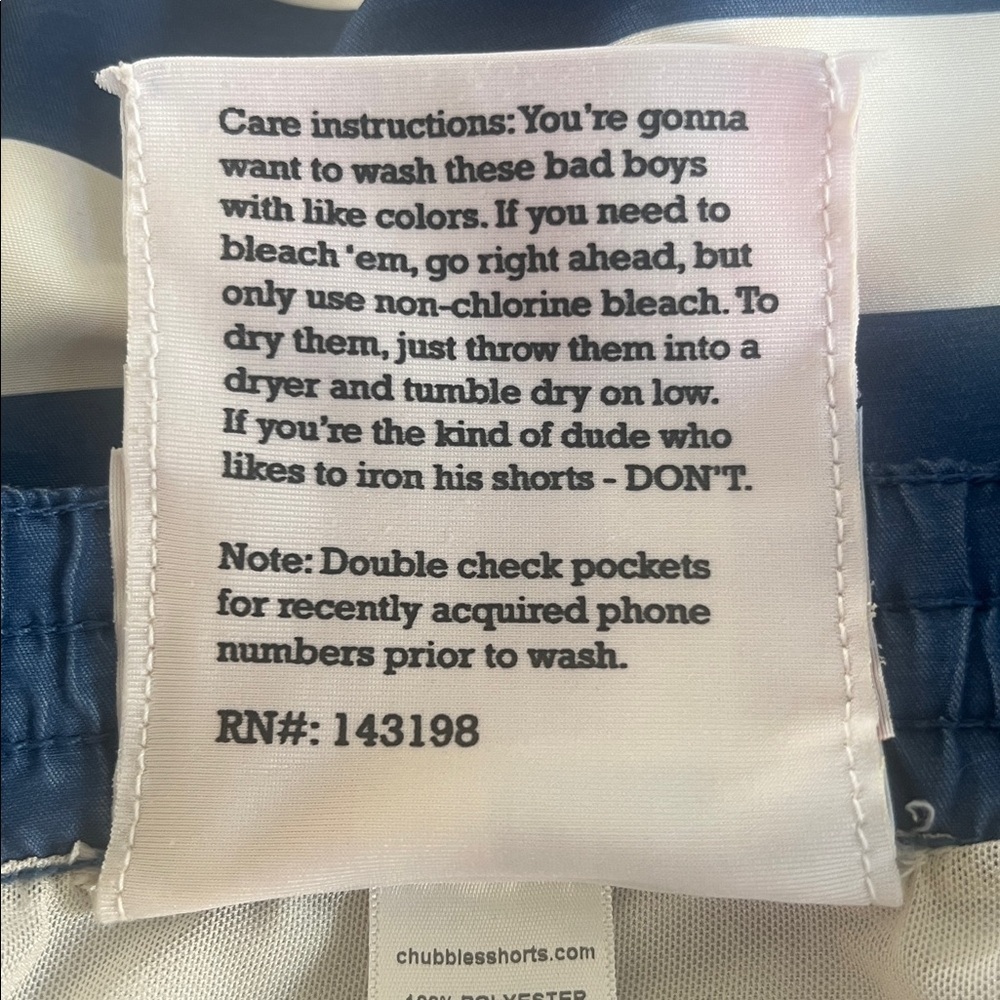 CHUBBIES -QUICK DRY multiple stripes, swim trunks - Picture 4 of 11
